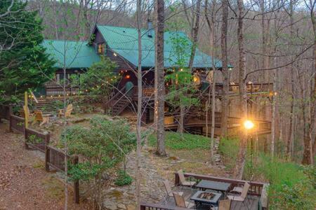 Family Fun-Relax-Mtn View-Game Rm-Hottub Villa Blue Ridge Luaran gambar